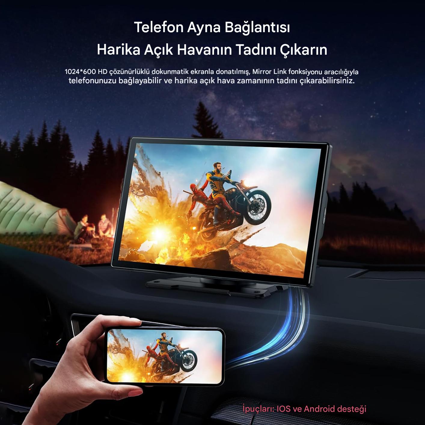 11.25 İnç CarPlay Pro ™ – Peşin Fiyatına 3 Taksitle - Kapıda Kontrollü Ödeme