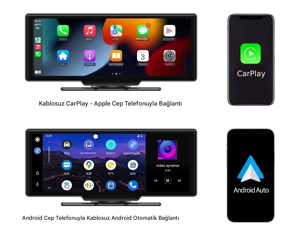 11.25 İnç CarPlay Pro ™ – Peşin Fiyatına 3 Taksitle - Kapıda Kontrollü Ödeme