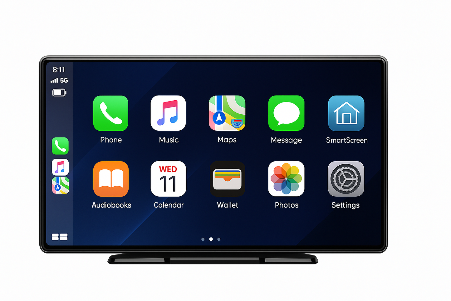 9”inç  CarPlay & Android Auto Multimedya + Ön Kamera | Dokunmatik Ekran, Bluetooth & Navigasyon